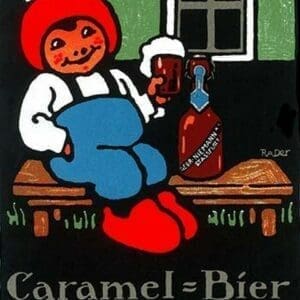 Caramel = Bier by G Rader - Art Print