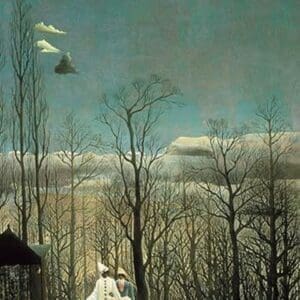 Carnival Evening by Henri Rousseau - Art Print