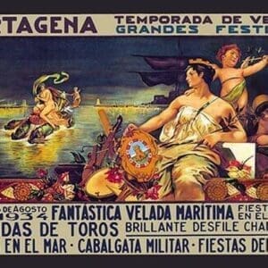 Cartegena Temporado de Verano by Frederick Burr Opper - Art Print