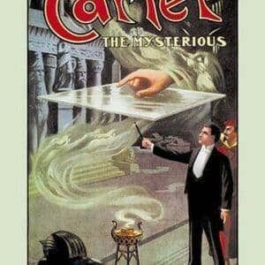 Carter The Mysterious by Otis - Art Print