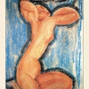 Caryatide by Amedeo Modigliani - Art Print