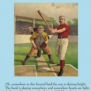 Casey at the Bat by Ernest Lawrence Thayer Thayer - Art Print