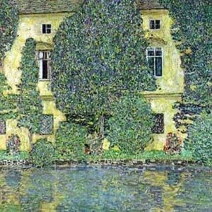 Castle at the Attersee by Gustav Klimt - Art Print