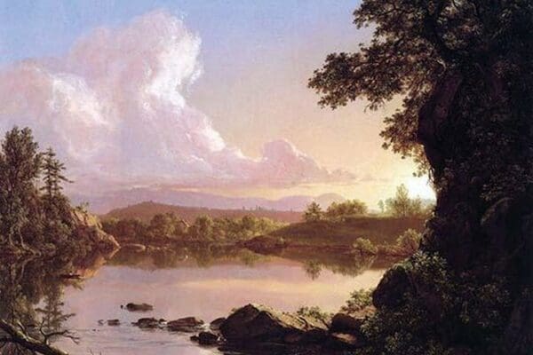 Catskill Creek by Frederic Edwin Church - Art Print