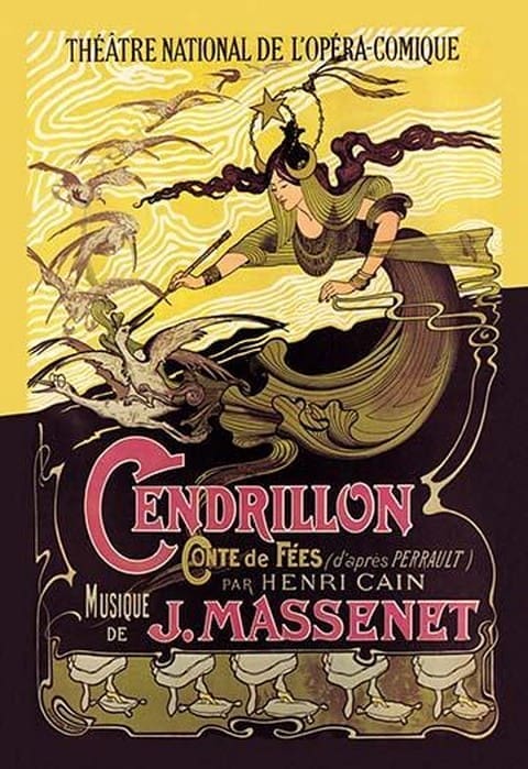 Cendrillon: Theatre National de l'Opera-Comique by Emile Bertrand - Art Print