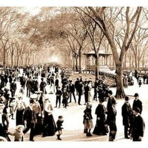 Central Park: Panoramic View of the Mall