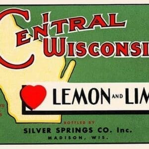 Central Wisconsin Lemon and Lime - Art Print