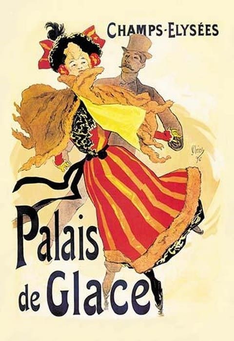 Champs-Elysees: Palais de Glace by Jules Cheret - Art Print