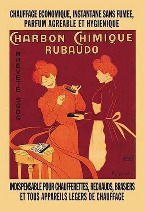 Charbon Chimique Rubaudo by Leonetto Cappiello - Art Print