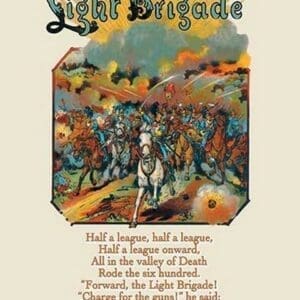 Charge of the Light Brigade by Wilbur Pierce - Art Print