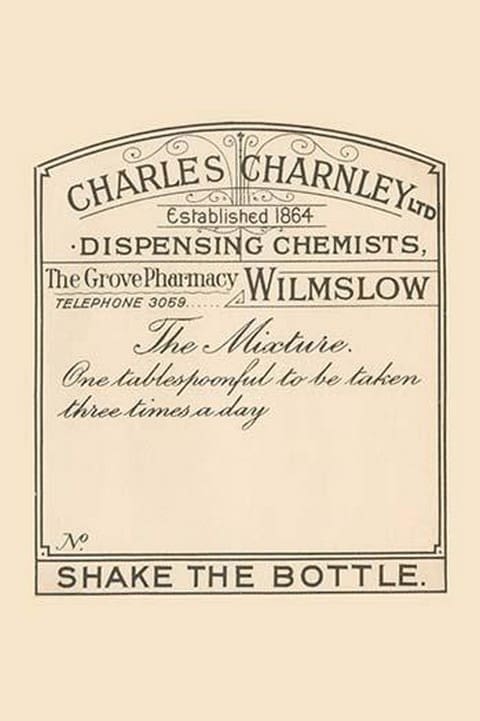 Charles Charnley Ltd. Dispensing Chemists - Art Print