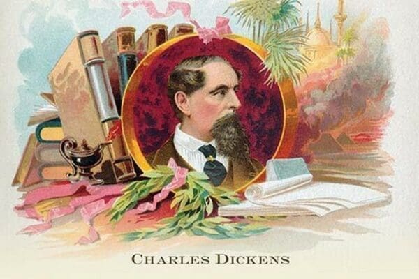 Charles Dickens by Sweet Home Family Soap #2 - Art Print