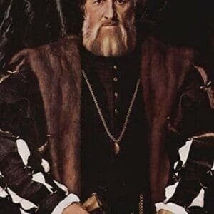 Charles de Solier Portrait by Hans Holbein the Younger - Art Print