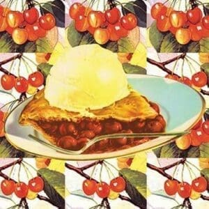 Cherry Cherry Cherry Pie by Sara Pierce - Art Print