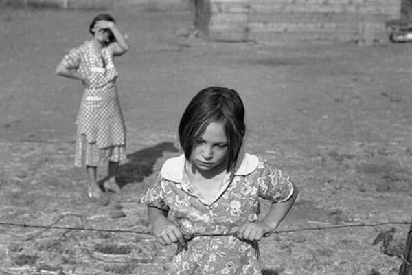 Child of a Rehab Client by Dorothea Lange - Art Print