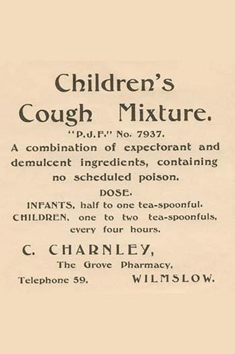 Children's Cough Mixture - Art Print