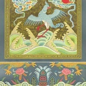 Chinese Bird Design by Auguste Racinet - Art Print