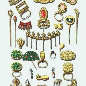 Chinese Jewelry - Art Print