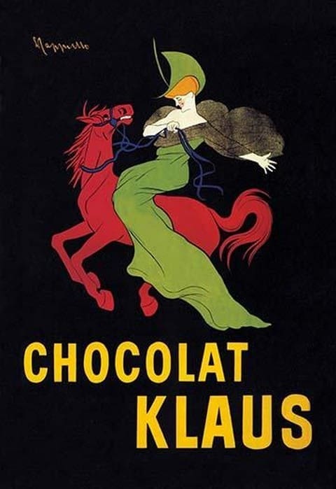 Chocolat Klaus by Leonetto Cappiello - Art Print