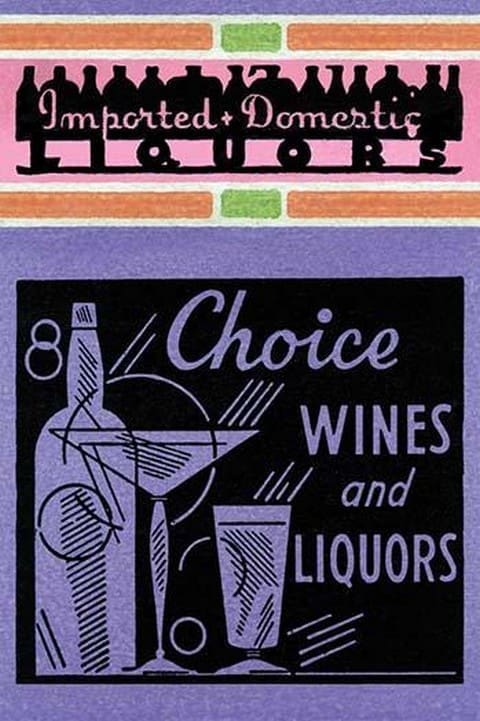 Choice Wines and Liquors - Art Print