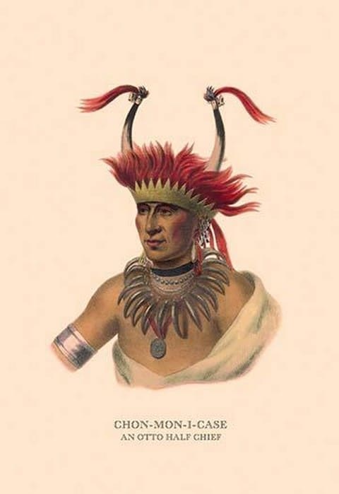 Chon-Mon-I-Case (An Otto Half Chief) by Mckenney & Hall - Art Print