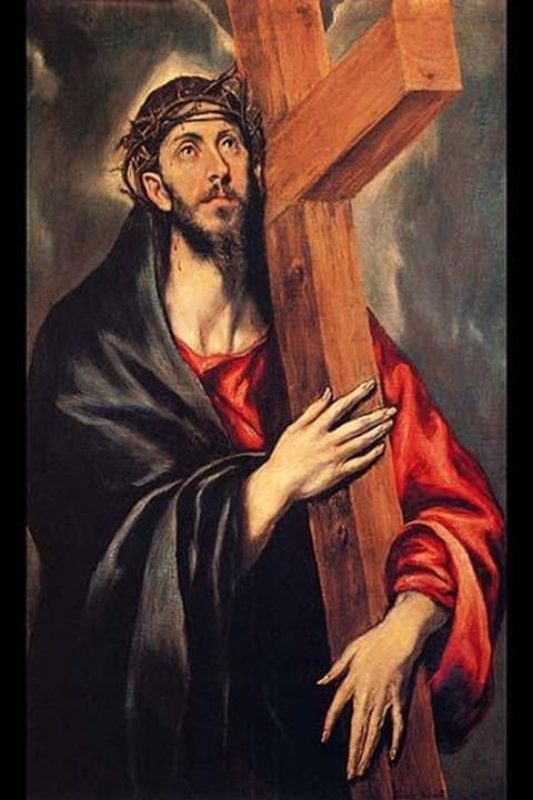 Christ Carrying the Cross by El Greco #2 - Art Print