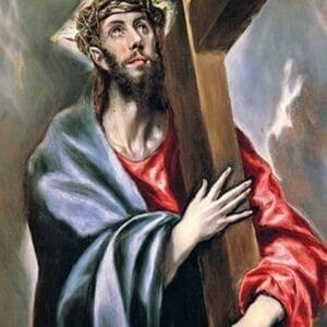 Christ Carrying the Cross by El Greco - Art Print