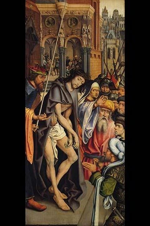 Christ Presented to the People by Hans Memling - Art Print