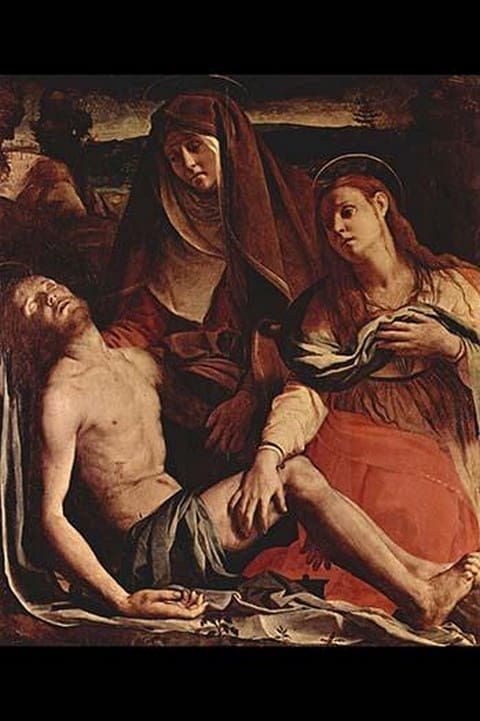 Christ and Maria Magdalena by Bronzino - Art Print