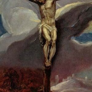 Christ at the Cross by El Greco - Art Print