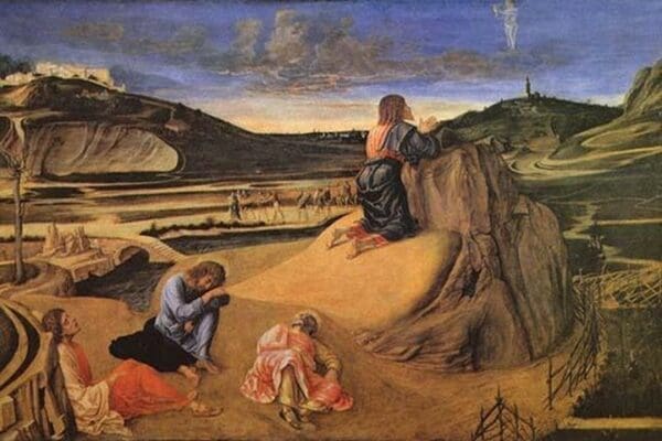 Christ at the Mount of Olives by Giovanni Bellini - Art Print