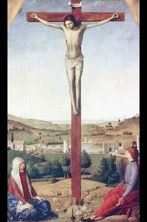 Christ crucified by Messina - Art Print