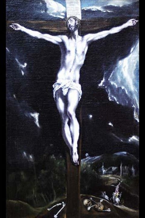 Christ on the Cross by El Greco #2 - Art Print