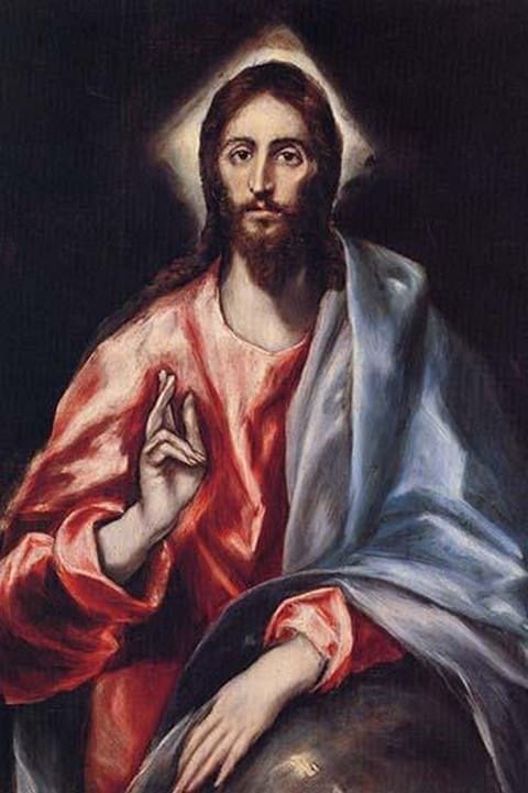 Christ the Saviour by El Greco - Art Print