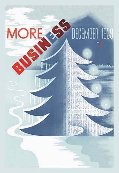 Christmas Means Business by H.J. Barschel - Art Print