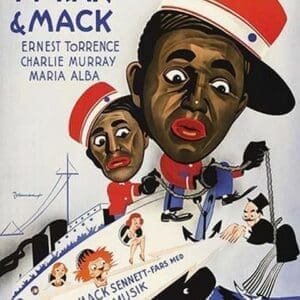 Circus On Board - Comedy with Mack & Moran - Art Print