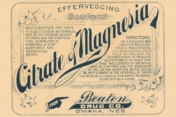 Citrate Magnesia - Art Print