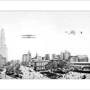 City Hall Park Panorama - Art Print