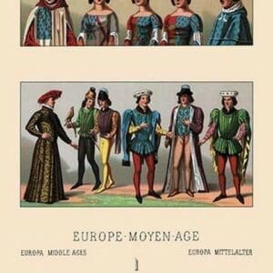 Civil Costumes of the French Nobility