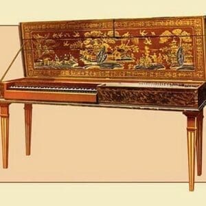 Clavichord by Theodore Thomas - Art Print