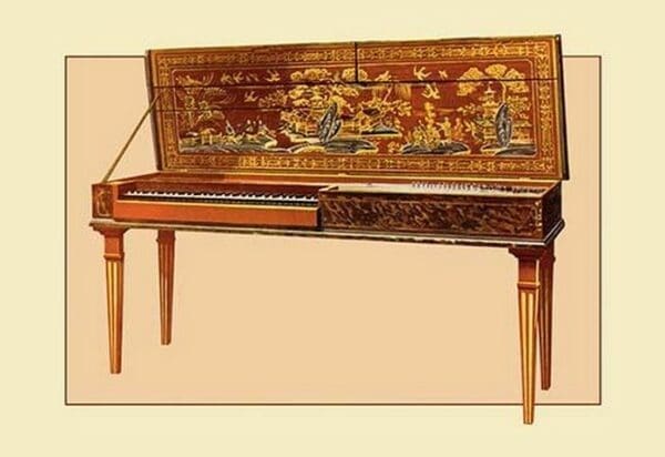 Clavichord by Theodore Thomas - Art Print