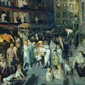 Cliff Dwellers by George Bellows - Art Print