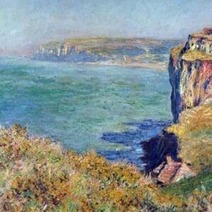 Cliffs at Varengeville by Claude Monet - Art Print