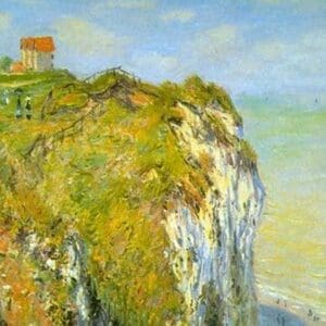 Cliffs by Claude Monet - Art Print