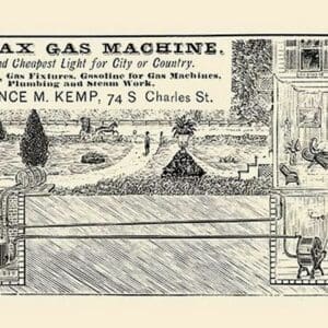 Climax Gas Machine - Art Print