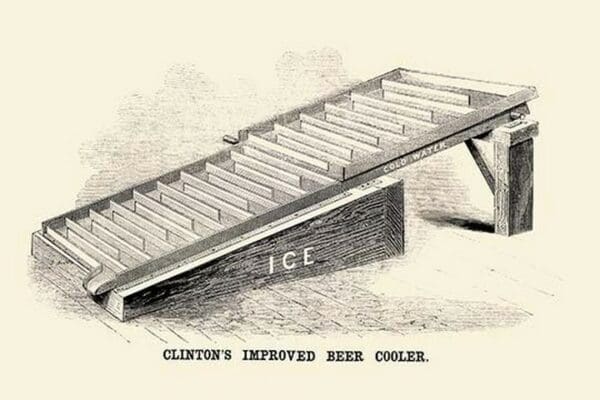 Clinton's Improved Beer Cooler - Art Print