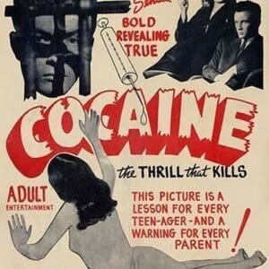 Cocaine: The Thrill the Kills - Art Print