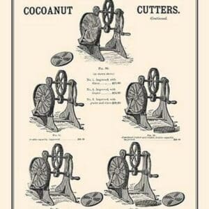 Cocoanut Cutters - Art Print