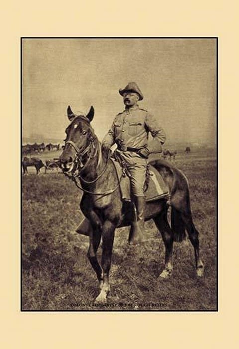 Colonel Roosevelt of the Rough Riders - Art Print