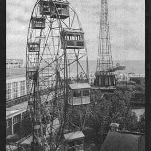 Coney Island Amuseument Park - Art Print